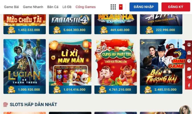 cổng game Sin88
