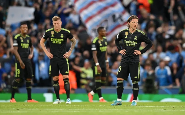 Thất bại trước Man City tại Champions League